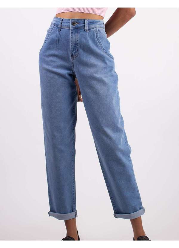 Aeropostale - Calça Jeans Slouchy Feminina - Aeropostale - Blue Jeans