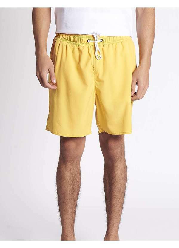 Aeropostale - Shorts Água Aeropostale Masculino - Amarelo