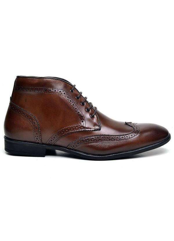 Berganno - Kit Premium de Sapatos Oxford: Durabilidade e Estilo Pinhão+Preto 2