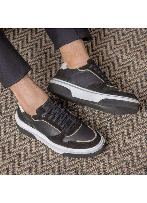 Berganno - Kit de Calçados Masculinos - Ideal para Uso Diários Preto+Preto 2