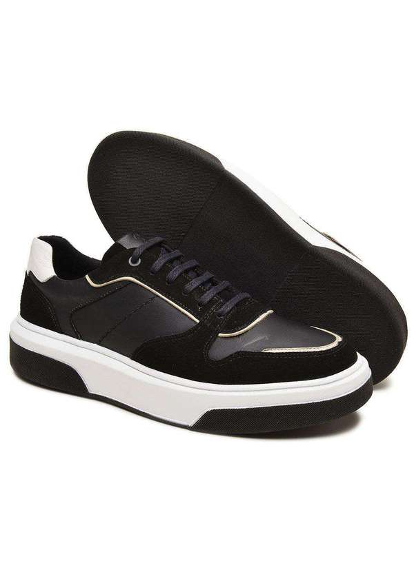 Berganno - Kit de Calçados Masculinos - Ideal para Uso Diários Preto+Preto 4