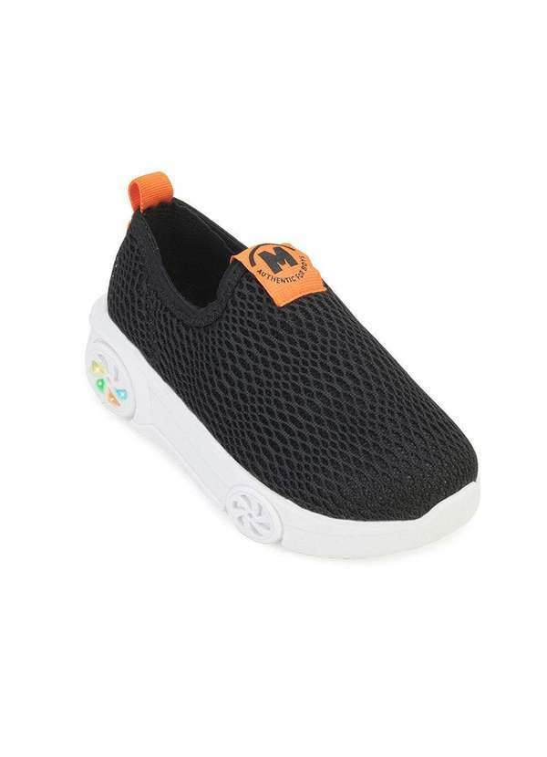 Molekinho - Tênis Led Slip On Molekinho Pb Mk23-26321 Preto/Branco