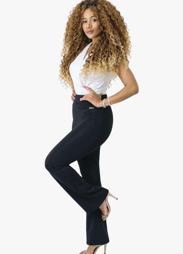 Calça Flare CalÇas Social Feminina Para Festa Calça Flare Feminina