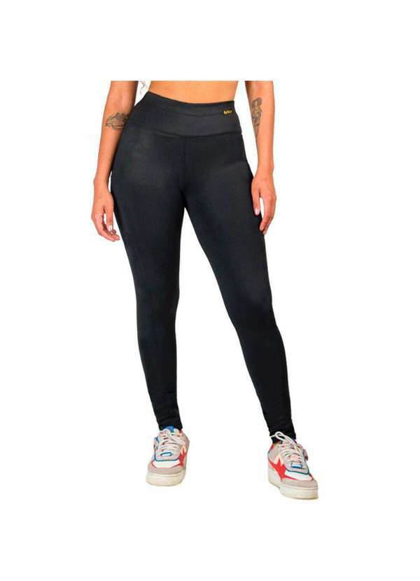 Looks Catwalk - Legging Suplex Feminina Preta Não Fica Transparente - Preto