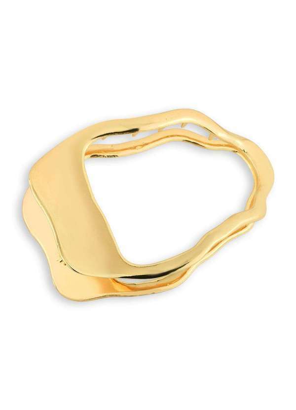 Ora Semijoias - Prendedor de Cabelo Orgânico - Dourado