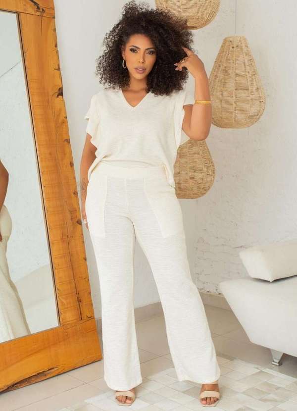 Camisa Branca Marisa Roupa Social Feminina Blusa Social Feminina