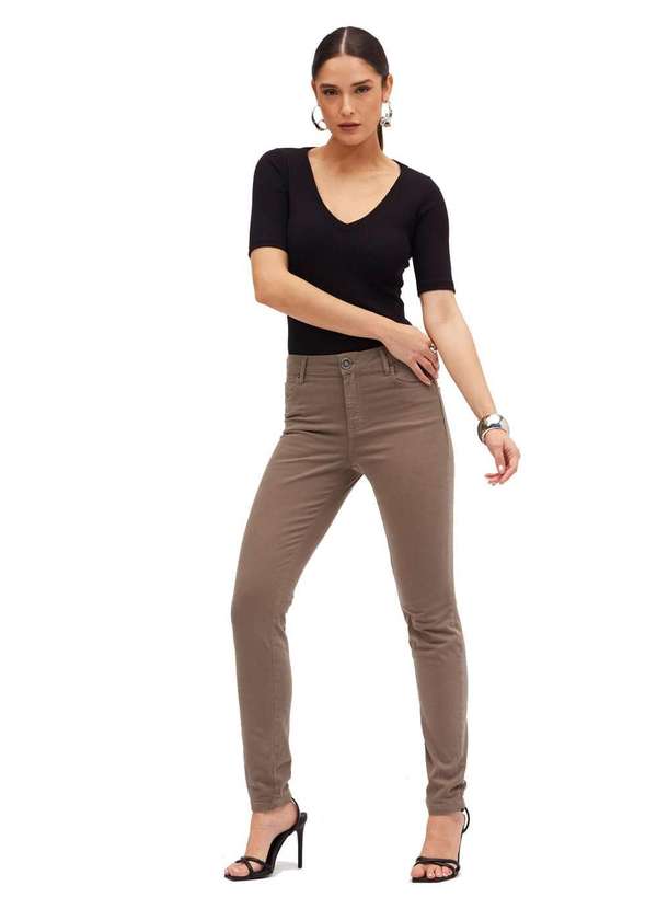 Sommer - Blusa Canelada Sommer Decote V Preto Preto 3