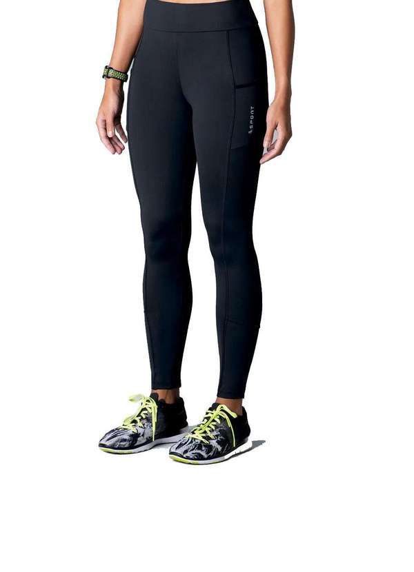Lupo - Calça Legging Lupo Run Pocket Preto Preto