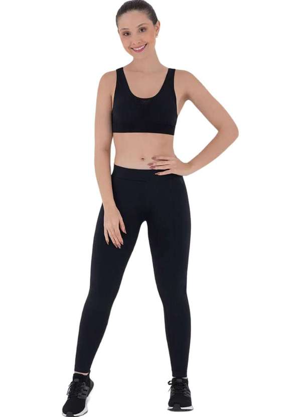Lupo - Calça Legging Lupo Up Control Preto Preto