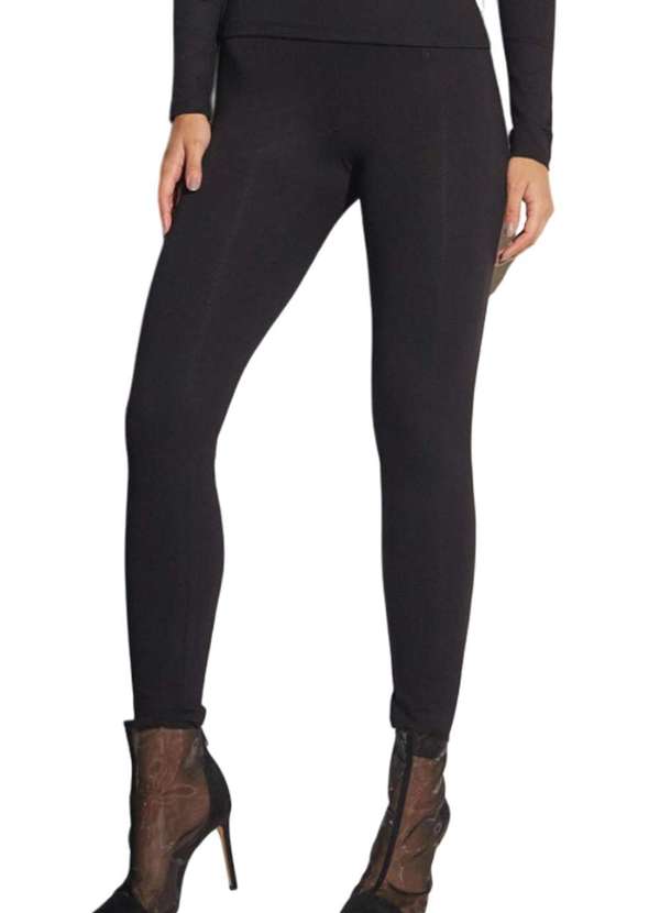 Sommer - Calça Legging Sommer Lisa Preto Preto