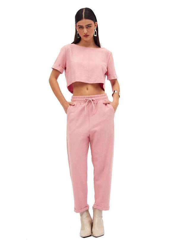 Sommer - Calça Moletom Sommer Comfort Rosa Rosa 2