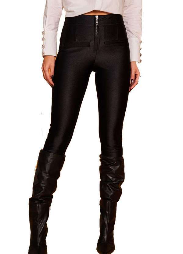 Lado Avesso - Calça Montaria Lado Avesso Preto Preto