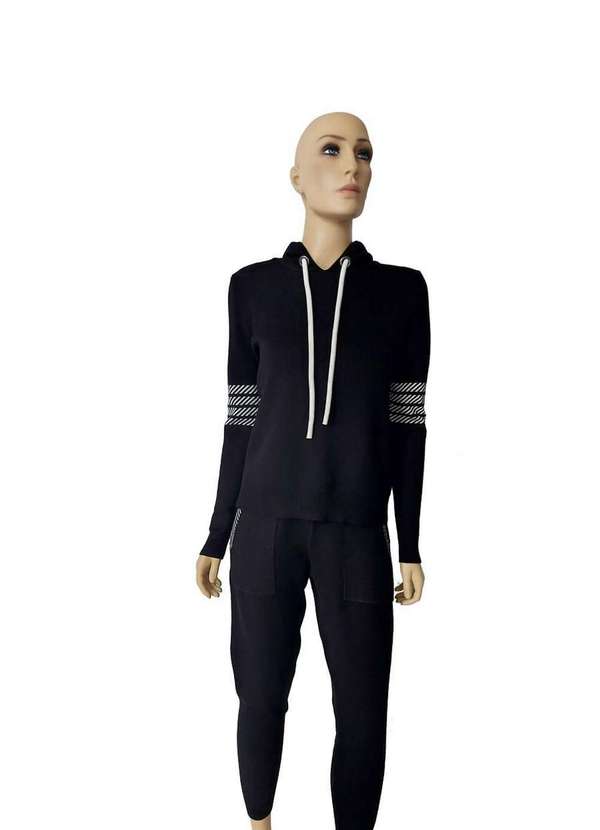 Alpelo - Calça Retilínea Alpelo Jogger Preto Preto