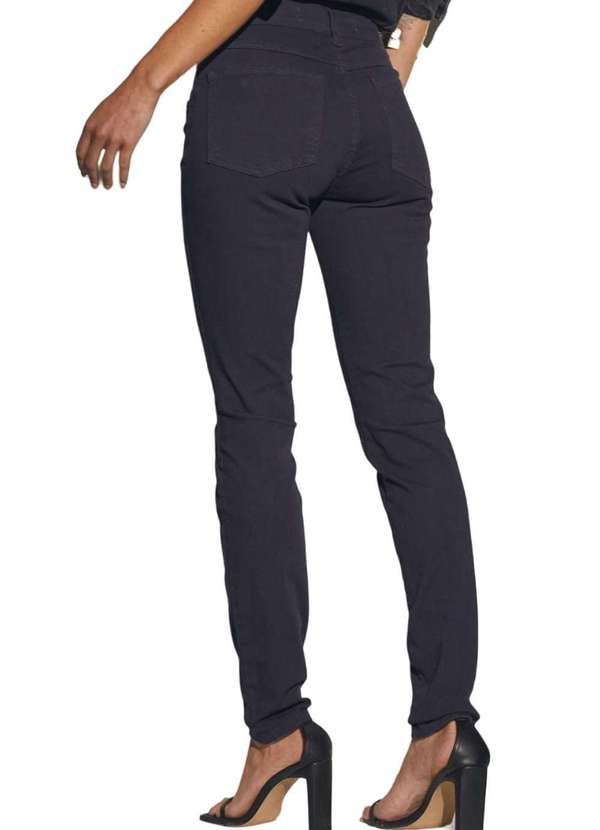 Sommer - Calça Sarja Sommer Skinny Recortes Azul Alya Azul 3