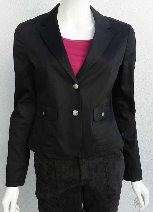 Guilherme Soul - Blazer Feminino Docthos Preto Preto