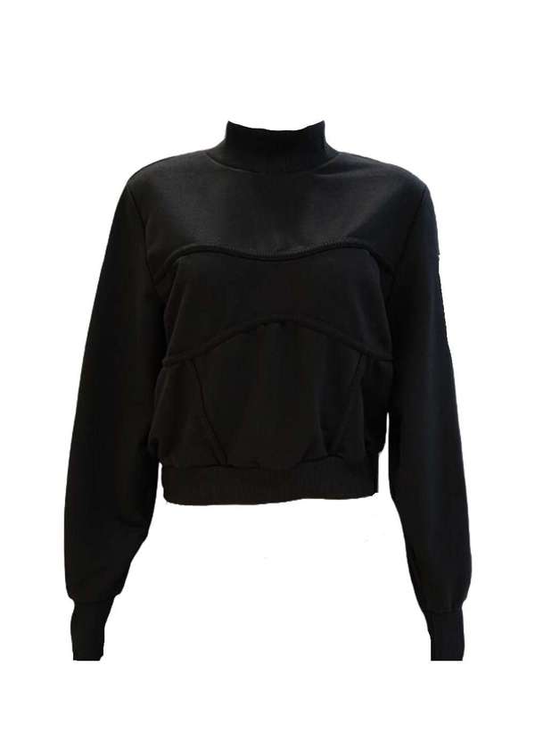 Sommer - Blusão Moletom Sommer Preto Preto 1