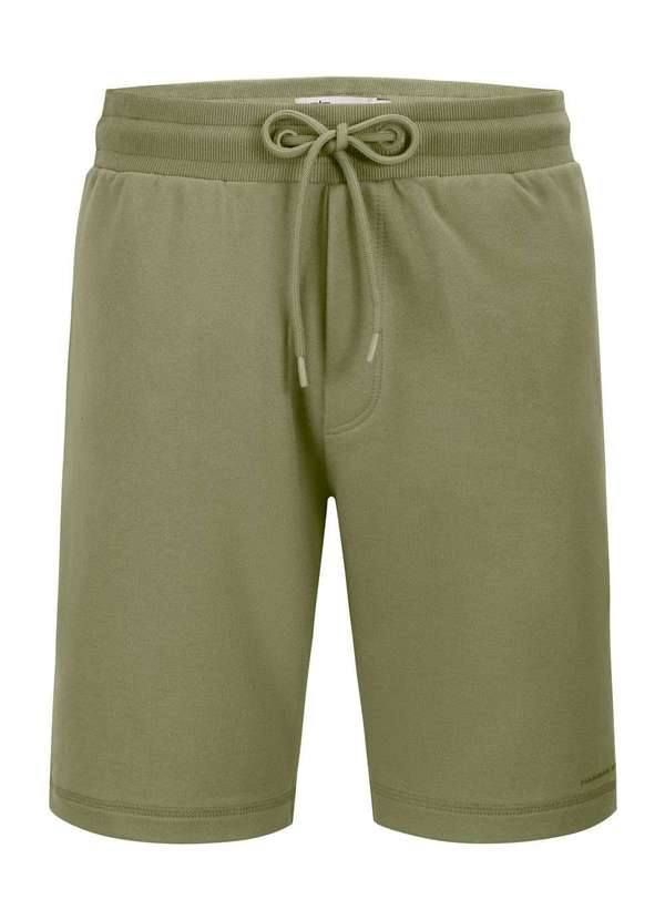 Hangar 33 - Bermuda Moletom Hangar 33 com Bolso Verde Verde