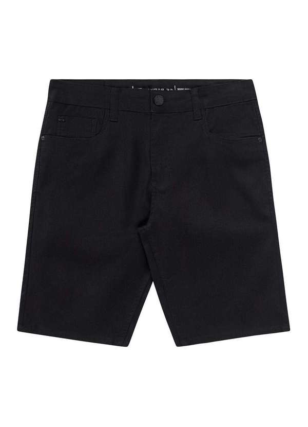 Hangar 33 - Bermuda Sarja Hangar 33 Reta Preto Preto