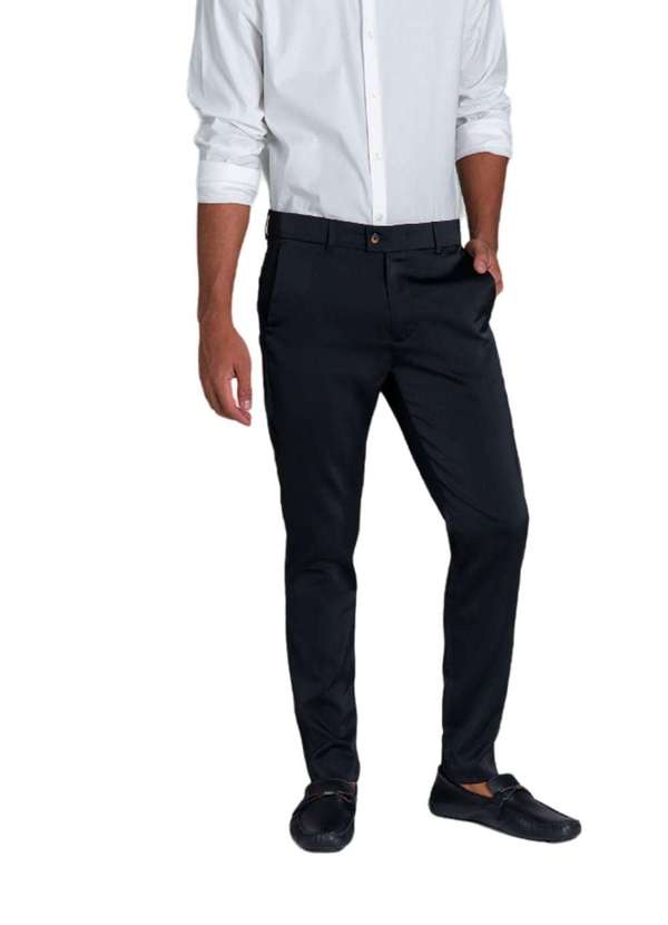 Barezy - Calça Barezy Sarja Skinny Strech Preto Preto