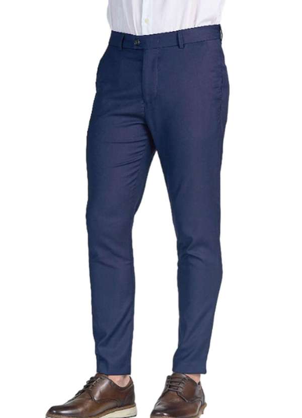 Barezy - Calça Barezy Sarja Slim Azul Navy Azul
