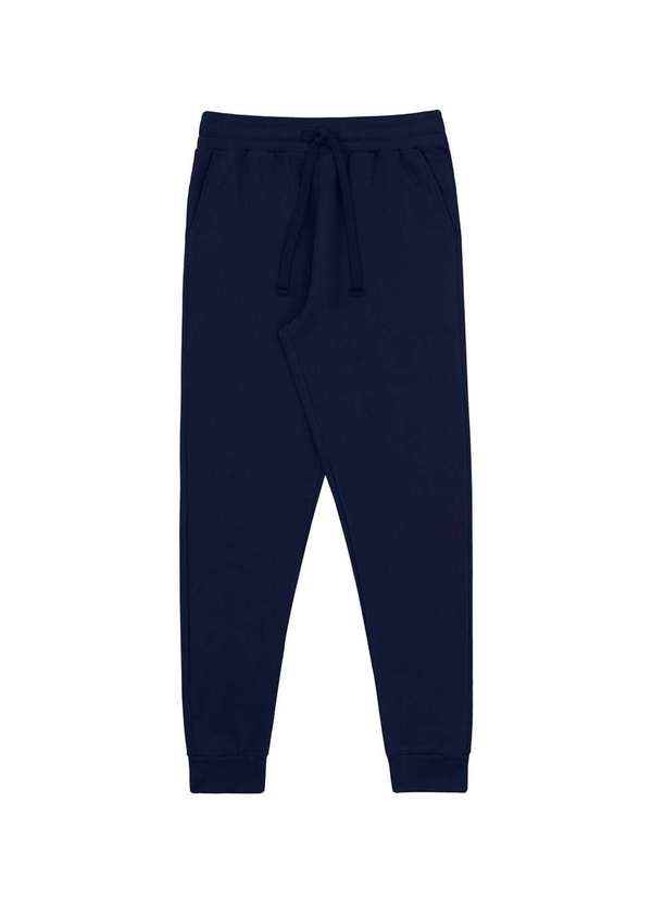 Fico - Calça Fico Moletom Felpado Azul Azul