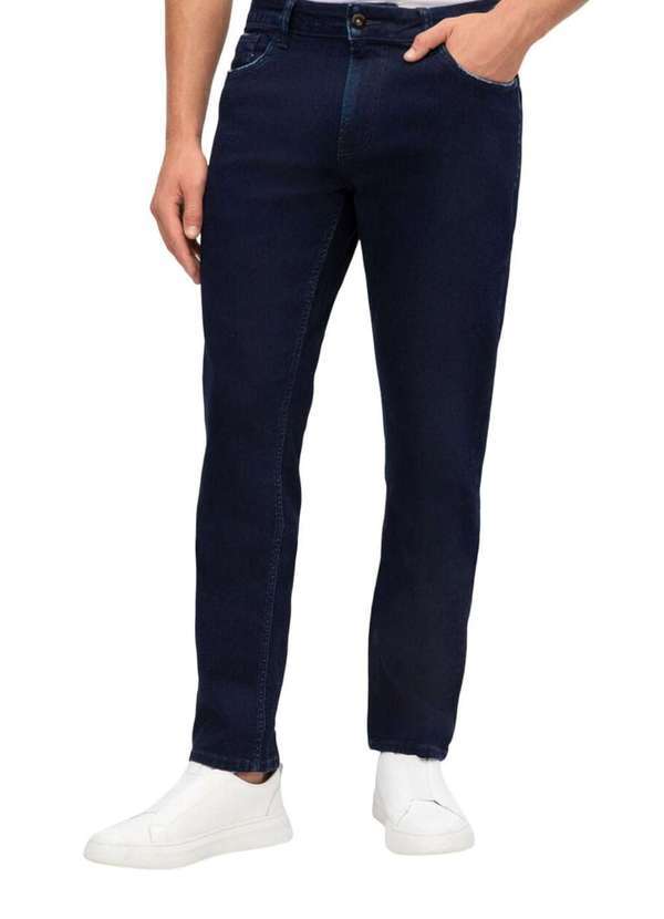 Hangar 33 - Calça Jeans Hangar 33 Slim Azul Escura Azul