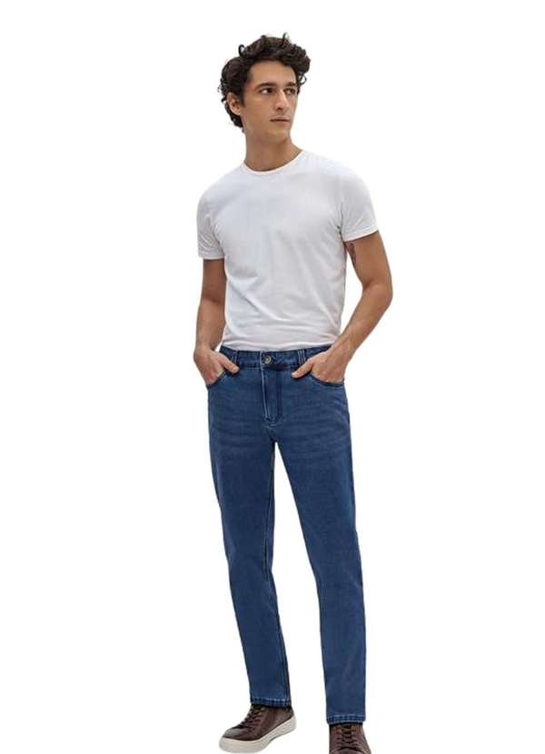 Hangar 33 - Calça Jeans Hangar 33 Slim Azul Azul 2
