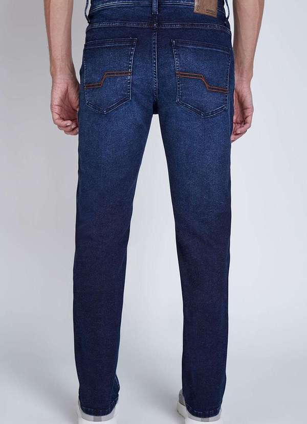 Individual - Calça Jeans Individual Five Pockets Right Azul Azul 4