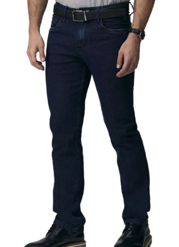 Individual - Calça Jeans Individual Right Five Pockets Azul Azul
