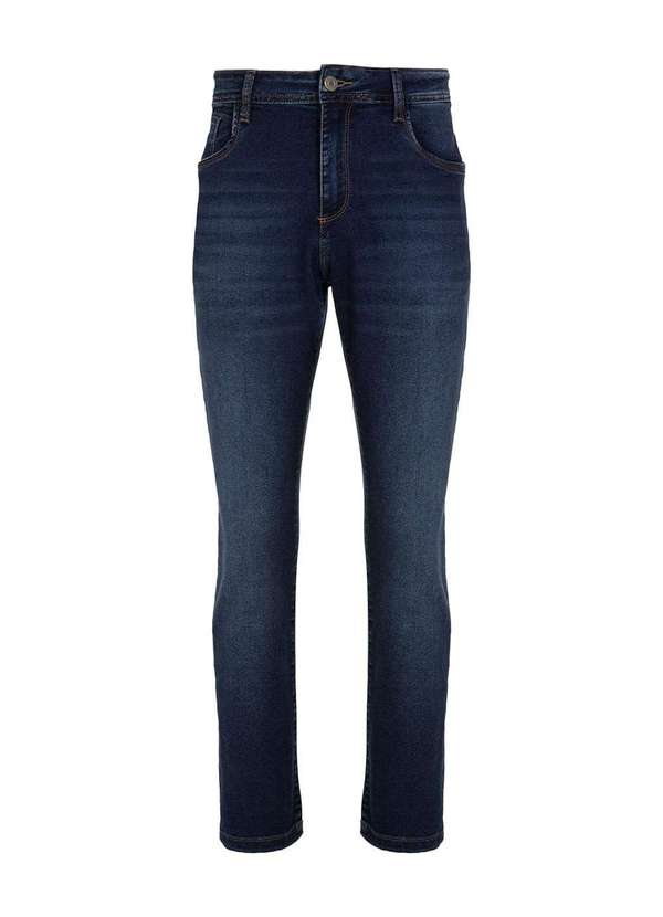 Individual - Calça Jeans Individual Slim Azul Azul