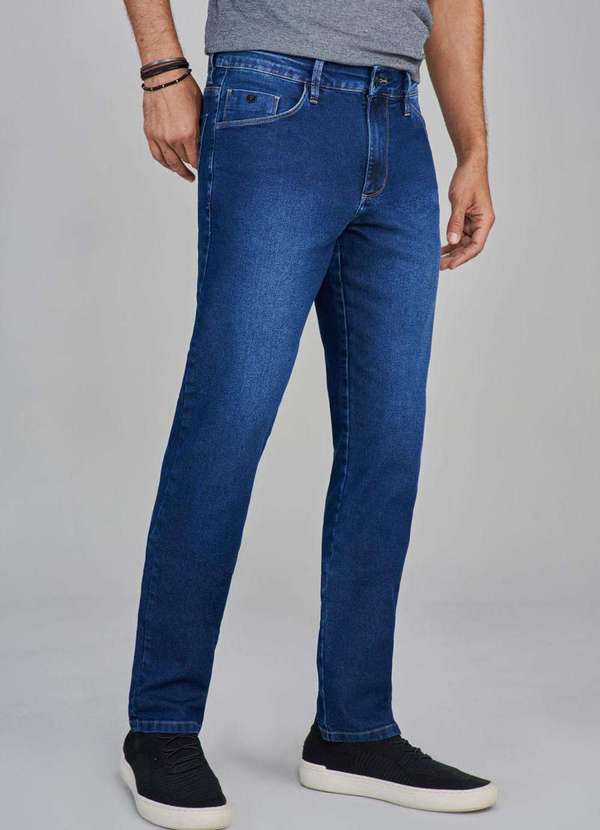Lado Avesso - Calça Jeans Lado Avesso Richard Azul Azul 2