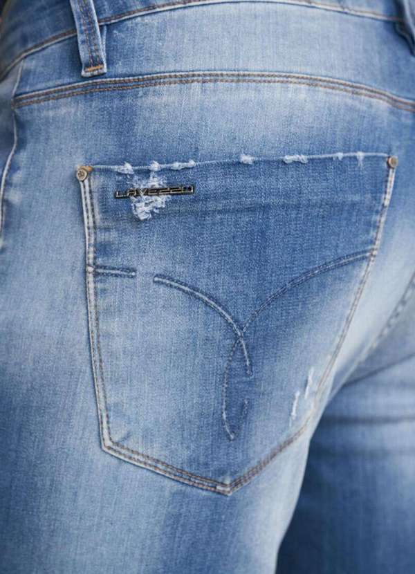 Lado Avesso - Calça Jeans  Lado Avesso Skinny Azul Claro Azul 4