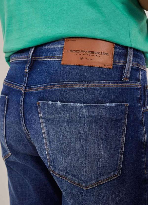 Lado Avesso - Calça Jeans Lado Avesso Skinny Azul Azul 3