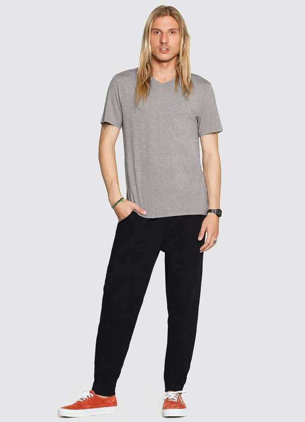 Fico - Calça Moletom Fico Felpado Preto Preto