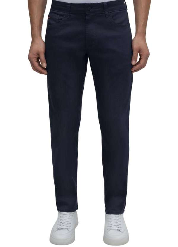 Hangar 33 - Calça Sarja Hangar 33 Clássicos Azul Azul