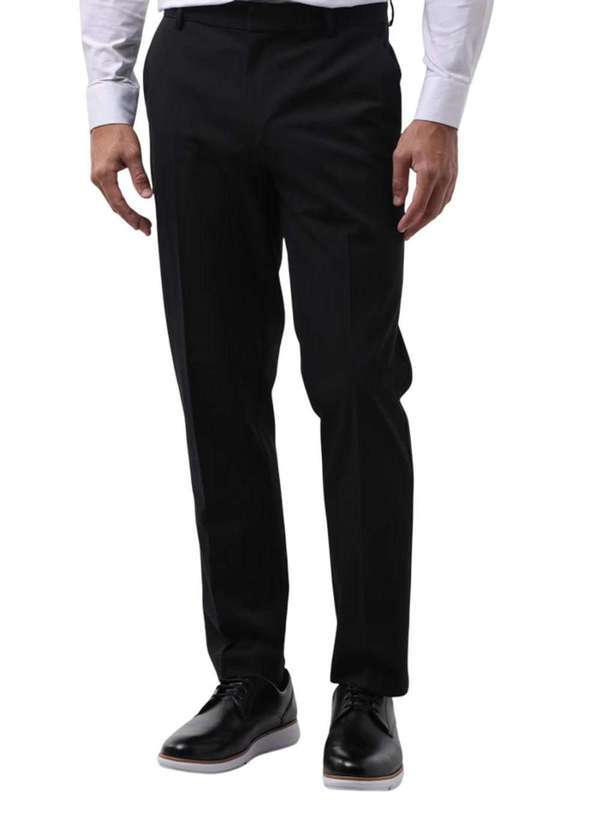 Danithais - Calça Social Danithais Slim Preto Preto
