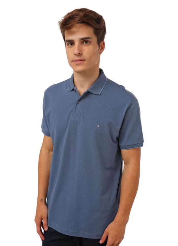 Aramis - Polo Aramis Piquet Classic Azul Azul