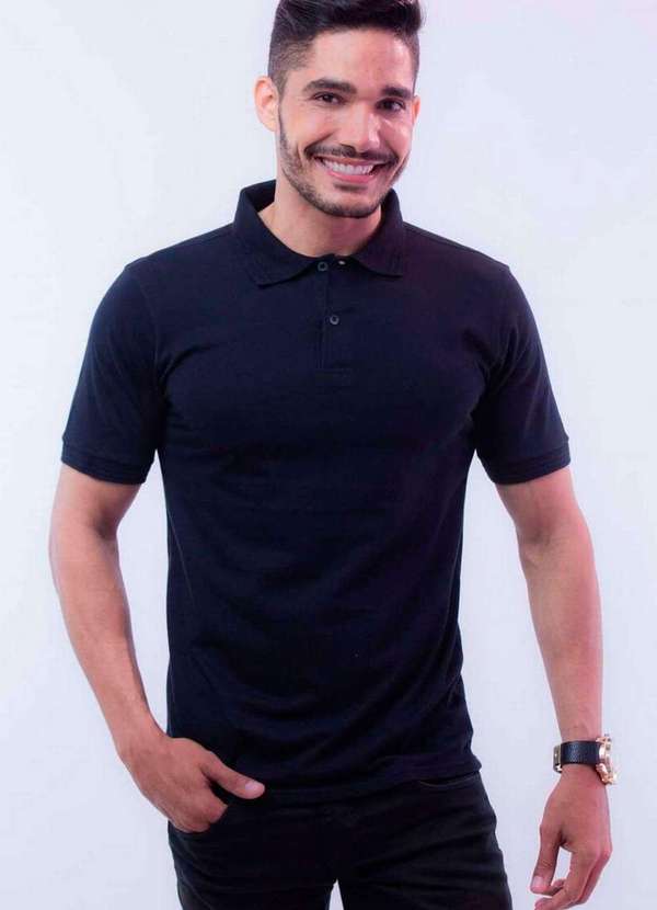 Sudotex - Polo Essencial Sudotex Preto Preto