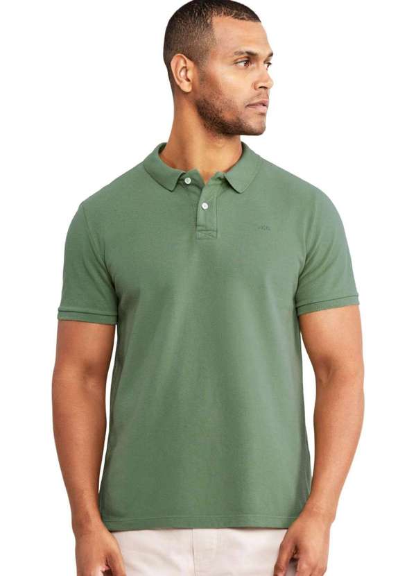 Hangar 33 - Polo Hangar 33 Malha Piquet Verde Verde