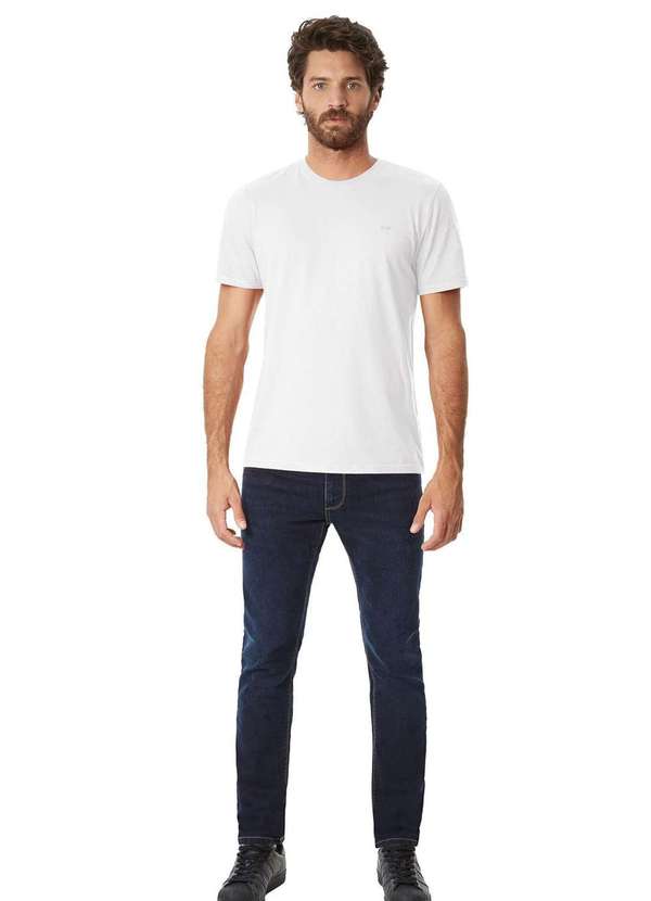 Hangar 33 - Camiseta Hangar 33 Malha Natural Branco Branco