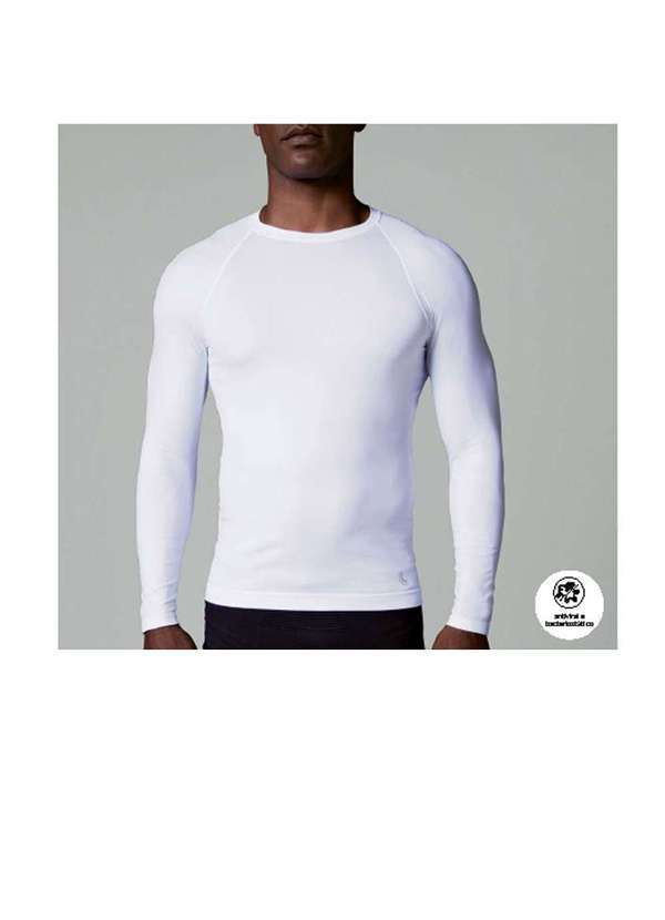 Lupo - Camiseta Termica Lupo Am Sport Run Branco Branco