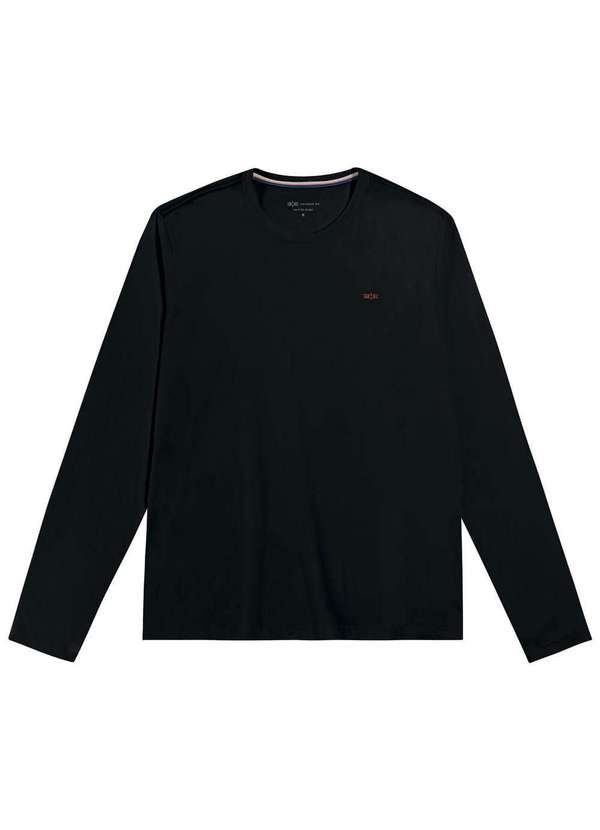 Hangar 33 - Blusao Moletom Hangar 33 3 Cabos Preto Preto