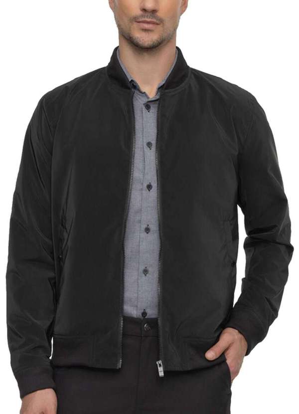 Hangar 33 - Jaqueta Bomber Hangar 33 Preto Preto