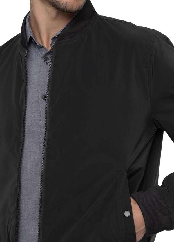 Hangar 33 - Jaqueta Bomber Hangar 33 Preto Preto 4