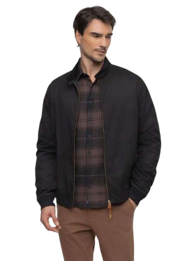 Hangar 33 - Jaqueta em Sarja Hangar 33 Preto Preto