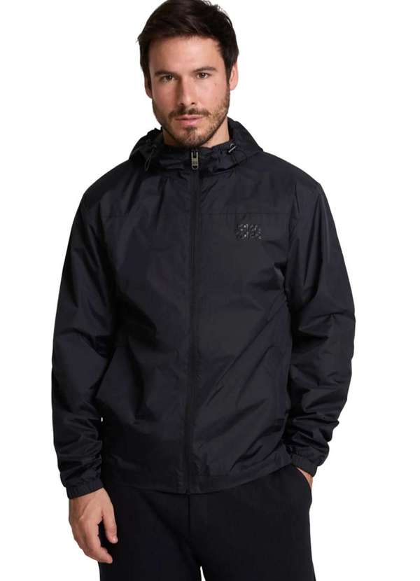 John John - Jaqueta John John Corta Vento Theo Preto Preto