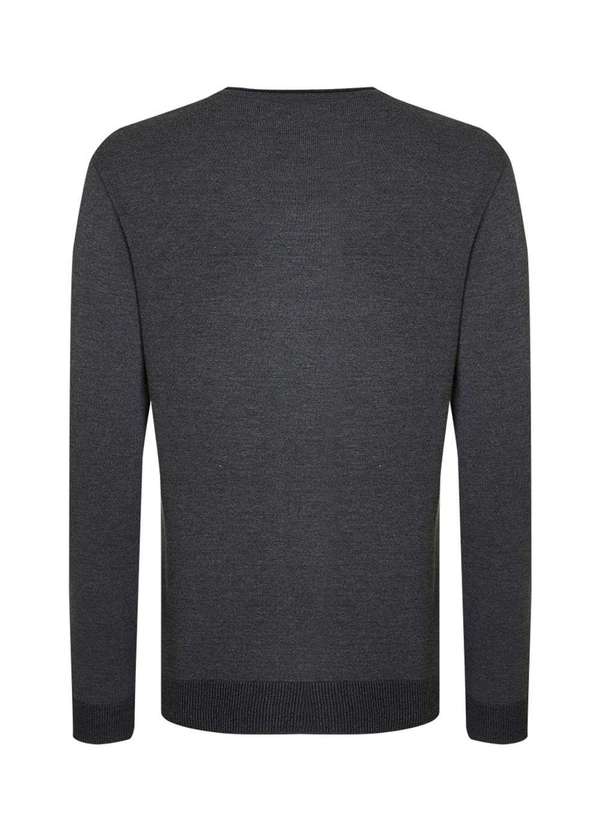 John John - Suéter Tricot John John New Basic Cinza Cinza