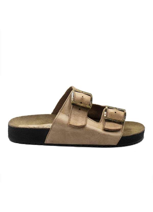 Zatta Calcados - Papete Zatta Couro Laisa Bege 2