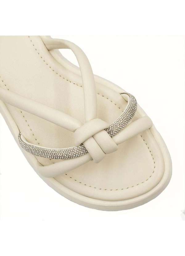 Zatta Calcados - Papete Zatta Flat Form no Brilho Pilar Branco 4