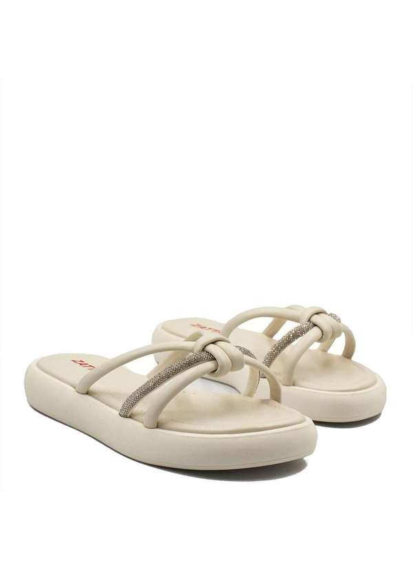Zatta Calcados - Papete Zatta Flat Form no Brilho Pilar Branco 5